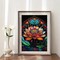 DIY 5D Diamond Painting Kit for Adults – Lotus Full Drill Crystal Rhinestone Diamond Art Embroidery Craft, 11.8×15.7 in, Home Wall Decor & Gift